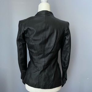 Danier Leather Black Leather Jacket